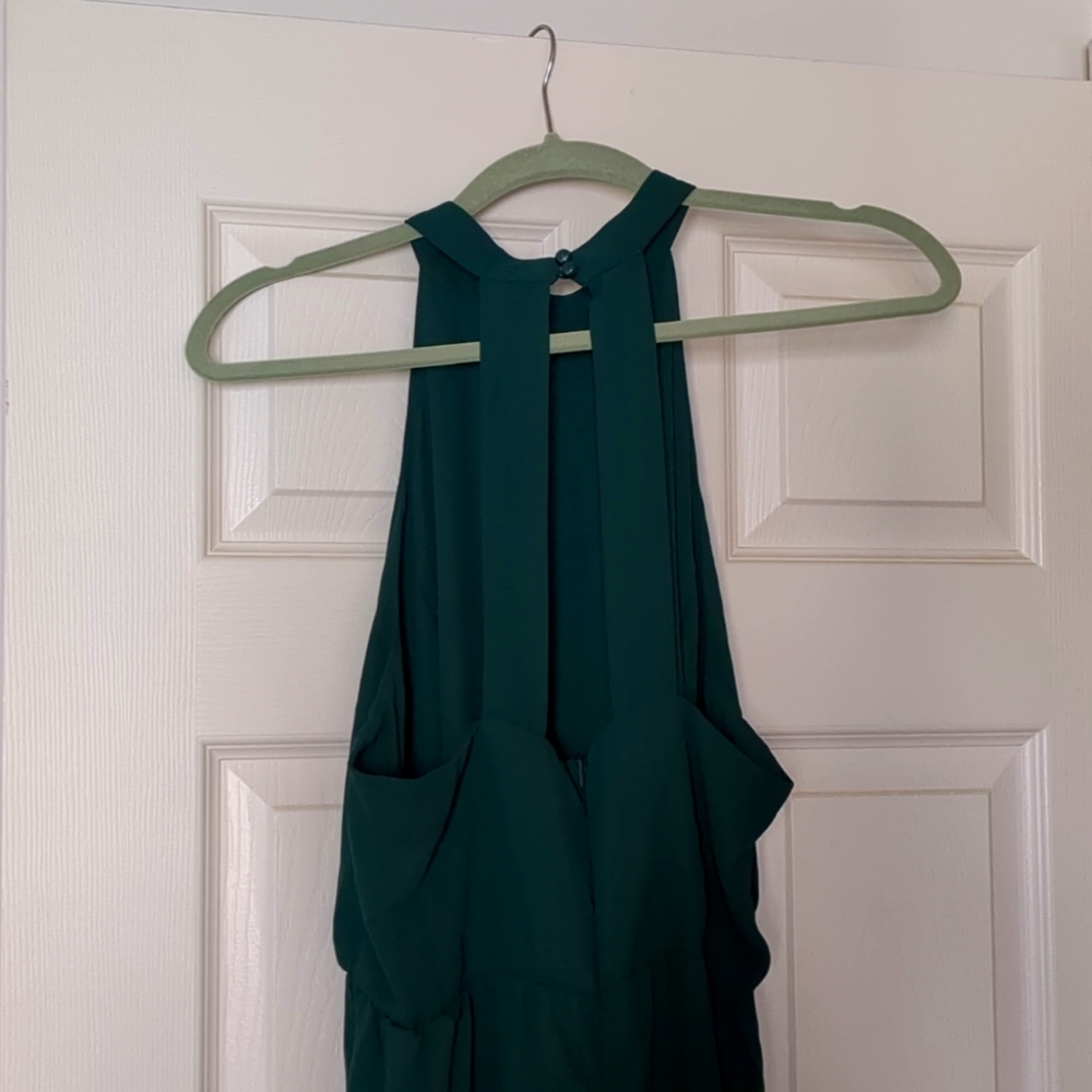 Shein Evolushein Solid cut out back Jumpsuit - Picture 3 of 4